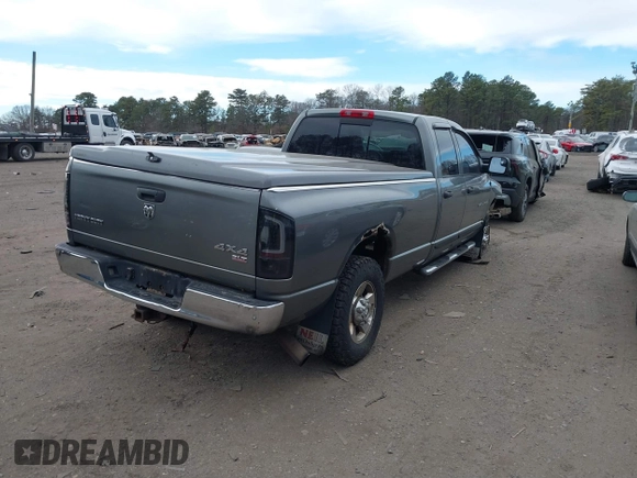 2005 Dodge 2500 SLT with VIN 3D7KS28C55G839793, listed as a IAAI auction lot 41015130 with 245,409 mi miles and . Bid and sale history available at DreamBid. Image 4.