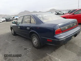 1994 Infiniti Q45 z VIN JNKNG01D1RM256994, wystawiony jako Copart lot #49919695 z przebiegiem 224 673 mil mil oraz Szkody całkowita. Historia ofert i sprzedaży dostępna na DreamBid. Obrazek 2.