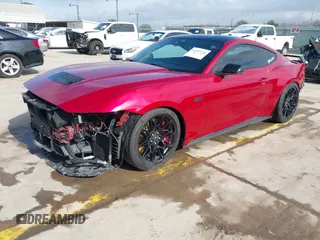 2024 Ford Mustang GT with VIN 1FA6P8CF5R5415387, listed as a IAAI auction lot 41547276 with 13,961 mi miles. Bid and sale history available at carsss.com. Image 20.