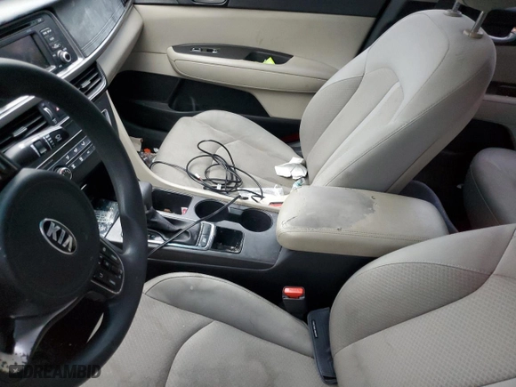 2016 Kia Optima LX with VIN 5XXGT4L33GG061094, listed as a Copart auction lot 45992365 with 0 mi miles and Salvage Title. Bid and sale history available at carsss.com. Image 8.