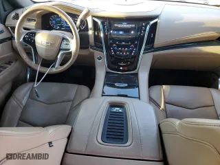 2018 Cadillac Escalade Platinum with VIN 1GYS4DKJ8JR243041, listed as a Copart auction lot 44907505 with 46,763 mi miles and Salvage Title. Bid and sale history available at carsss.com. Image 8.