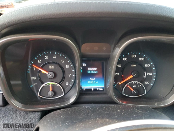 2013 Chevrolet Malibu ECO with VIN 1G11F5RR8DF103762, listed as a Copart auction lot 81695834 with 66,113 mi miles and Salvage Title. Bid and sale history available at carsss.com. Image 9.
