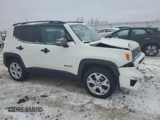 2020 Jeep Renegade Limited with VIN ZACNJBD1XLPL18706, listed as a Copart auction lot 88107385 with 64,236 mi miles and Non repairable. Bid and sale history available at DreamBid. Image 4.