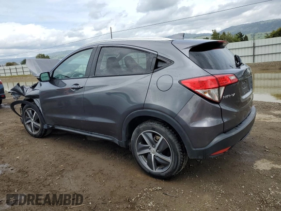 2022 Honda HR-V EX with VIN 3CZRU6H50NM762581, listed as a Copart auction lot 51292365 with 57,419 mi miles and Non Repairable. Bid and sale history available at carsss.com. Image 2.