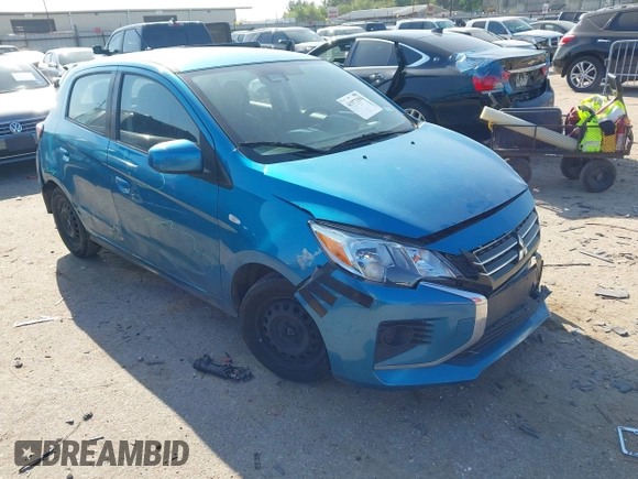 2021 Mitsubishi Mirage ES z VIN ML32AUHJ5MH002086, wystawiony jako IAAI lot #41973394 z przebiegiem 63 010 mil mil oraz . Historia ofert i sprzedaży dostępna na DreamBid. Obrazek 1.