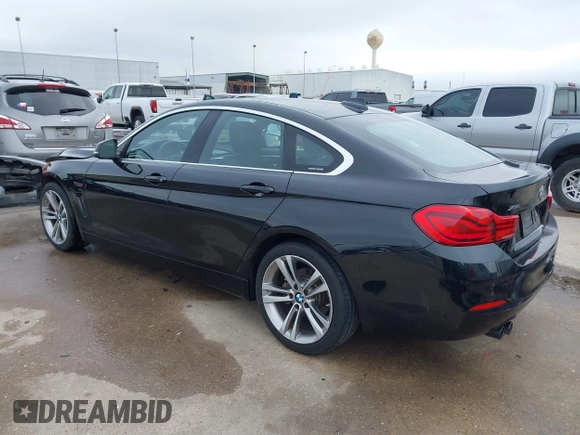 2019 BMW 4 Series 430i xDrive with VIN WBA4J3C50KBL09320, listed as a IAAI auction lot 41677736 with 73,277 mi miles. Bid and sale history available at carsss.com. Image 3.