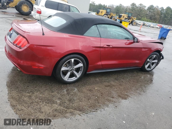 2017 Ford Mustang V6 with VIN 1FATP8EM9H5338861, listed as a Copart auction lot 41994795 with 62,925 mi miles and Salvage Title. Bid and sale history available at carsss.com. Image 3.