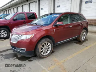 2014 Lincoln MKX with VIN 2LMDJ8JK0EBL07672, listed as a Copart auction lot 47762235 with 121,178 mi miles and Salvage Title. Bid and sale history available at carsss.com. Image 1.