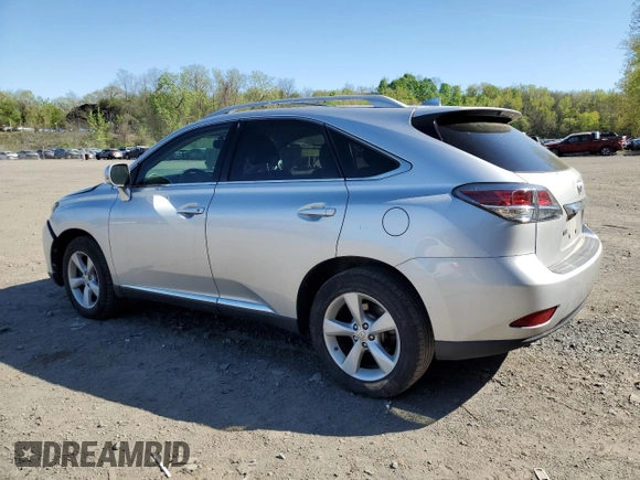 2015 Lexus RX 350 with VIN 2T2BK1BA2FC291237, listed as a Copart auction lot 54746945 with 155,541 mi miles and Salvage Title. Bid and sale history available at DreamBid. Image 2.
