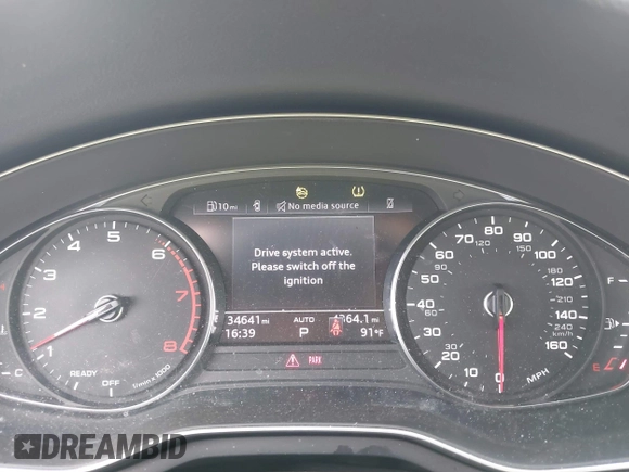 2021 Audi A4 S line Premium with VIN WAUDAAF40MA086180, listed as a IAAI auction lot 42037066 with 34,641 mi miles and . Bid and sale history available at DreamBid. Image 7.