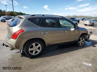 2003 Nissan Murano SL with VIN JN8AZ08T33W117442, listed as a Copart auction lot 74665824 with 177,858 mi miles and Salvage Title. Bid and sale history available at carsss.com. Image 3.