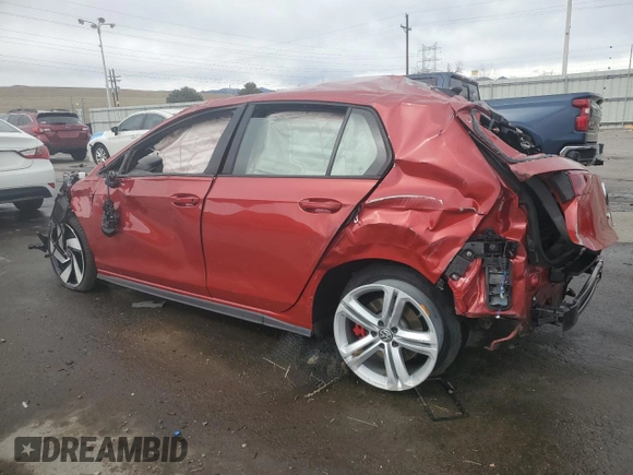 2024 Volkswagen Golf GTI S with VIN WVWGA7CD3RW155235, listed as a Copart auction lot 47872725 with 0 mi miles and Non Repairable. Bid and sale history available at carsss.com. Image 2.