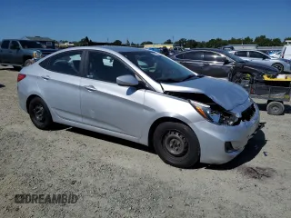 2017 Hyundai Accent SE z VIN KMHCT4AEXHU179394, wystawiony jako Copart lot #57889085 z przebiegiem 76 006 mil mil oraz Szkoda całkowita • Salvage title. Historia ofert i sprzedaży dostępna na DreamBid. Obrazek 4.