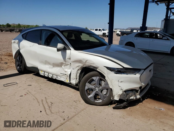 2021 Ford Mustang Mach-E Select with VIN 3FMTK1RMXMMA58666, listed as a Copart auction lot 64401675 with Not provided miles and Salvage title. Bid and sale history available at DreamBid. Image 4.