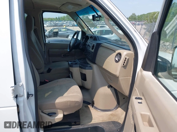 2012 Ford Econoline Passenger XL with VIN 1FBNE3BL9CDA32236, listed as a IAAI auction lot 42484447 with 146,983 mi miles and . Bid and sale history available at DreamBid. Image 5.