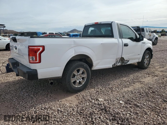 2016 Ford F-150 XL with VIN 1FTMF1CP7GKE62732, listed as a Copart auction lot 82826294 with 62,273 mi miles and Salvage Title. Bid and sale history available at carsss.com. Image 3.