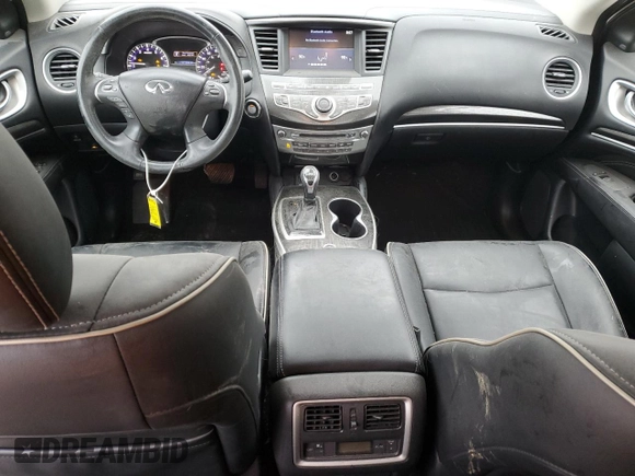 2019 Infiniti QX60 PURE with VIN 5N1DL0MM9KC552423, listed as a Copart auction lot 82130374 with 55,312 mi miles and Salvage Title. Bid and sale history available at carsss.com. Image 8.