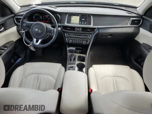 2017 Kia Optima Hybrid EX with VIN KNAGU4LE9H5010569, listed as a Copart auction lot 73963344 with 65,834 mi miles and Salvage Title. Bid and sale history available at carsss.com. Image 8.