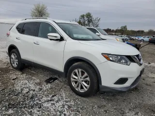 2016 Nissan Rogue SV with VIN KNMAT2MV6GP694692, listed as a Copart auction lot 46224705 with 109,939 mi miles and Salvage Title. Bid and sale history available at carsss.com. Image 4.