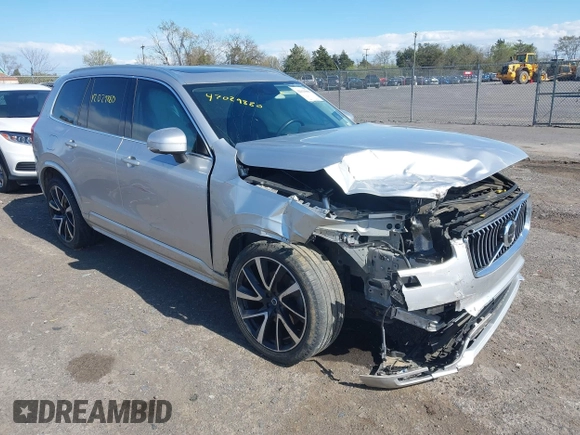 2022 Volvo XC90 Momentum with VIN YV4A22PK7N1845461, listed as a IAAI auction lot 42029880 with 37,794 mi miles and . Bid and sale history available at DreamBid. Image 1.