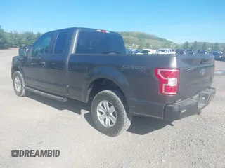 2019 Ford F-150 XL with VIN 1FTEX1EP1KKC64106, listed as a IAAI auction lot 42161813 with 127,387 mi miles. Bid and sale history available at carsss.com. Image 3.