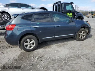 2013 Nissan Rogue S with VIN JN8AS5MT7DW539433, listed as a Copart auction lot 45331735 with 145,858 mi miles and Salvage Title. Bid and sale history available at carsss.com. Image 3.