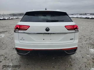 2020 Volkswagen Atlas Cross Sport 3.6L V6 SE w/Technology with VIN 1V26E2CA8LC211587, listed as a Copart auction lot 81504134 with 64,222 mi miles and Salvage Title. Bid and sale history available at carsss.com. Image 6.
