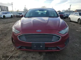2019 Ford Fusion Hybrid SE with VIN 3FA6P0LU1KR187648, listed as a Copart auction lot 44356945 with 110,163 mi miles and Salvage Title. Bid and sale history available at carsss.com. Image 5.