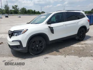 2021 Honda Pilot Special Edition with VIN 5FNYF5H29MB008240, listed as a Copart auction lot 60134905 with 95,704 mi miles and Salvage title. Bid and sale history available at DreamBid. Image 1.