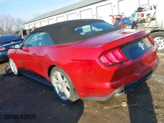 2021 Ford Mustang EcoBoost with VIN 1FATP8UH9M5157032, listed as a IAAI auction lot 41706287 with 12,503 mi miles. Bid and sale history available at carsss.com. Image 3.