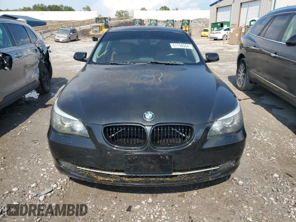 2010 BMW 5 Series 535i xDrive with VIN WBANV9C58AC138689, listed as a Copart auction lot 44629715 with 184,578 mi miles and Clean Title. Bid and sale history available at carsss.com. Image 5.