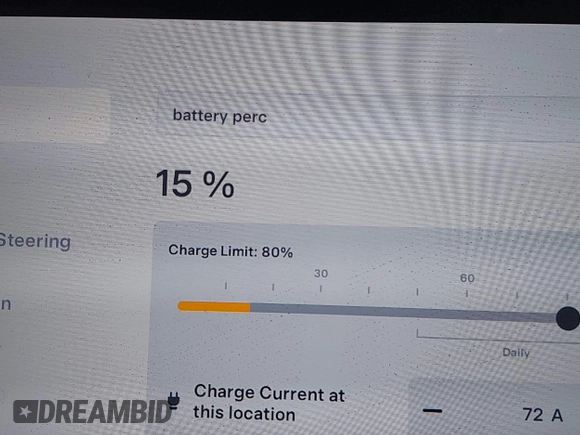 2018 Tesla Model S 75D with VIN 5YJSA1E24JF276044, listed as a IAAI auction lot 41798530 with 53,462 mi miles and . Bid and sale history available at DreamBid. Image 17.