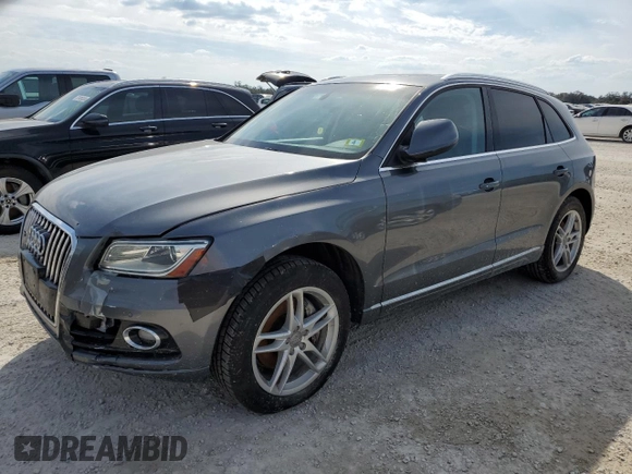 2014 Audi Q5 Prestige z VIN WA1VMAFPXEA054972, wystawiony jako Copart lot #77451394 z przebiegiem Nie podano mil oraz Szkoda całkowita • Salvage title. Historia ofert i sprzedaży dostępna na DreamBid. Obrazek 1.