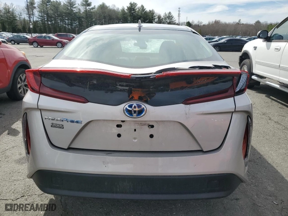 2018 Toyota Prius Prime Plus with VIN JTDKARFP9J3069770, listed as a Copart auction lot 49282325 with NaN miles and Salvage Title. Bid and sale history available at carsss.com. Image 6.