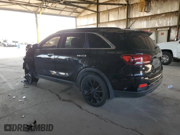 2019 Kia Sorento S with VIN 5XYPG4A57KG608395, listed as a Copart auction lot 46914535 with 90,682 mi miles and Salvage Title. Bid and sale history available at carsss.com. Image 2.