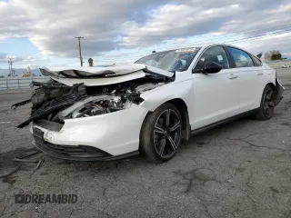 2023 Honda Accord Sport z VIN 1HGCY2F59PA017633, wystawiony jako Copart lot #47661825 z przebiegiem Nie podano mil oraz Szkoda całkowita • Salvage title. Historia ofert i sprzedaży dostępna na DreamBid. Obrazek 1.