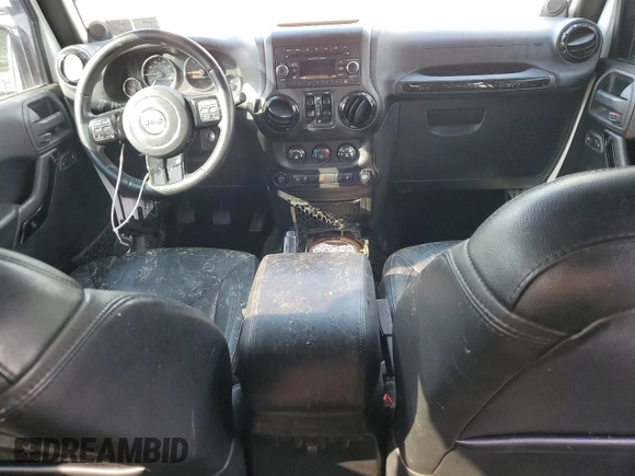 2014 Jeep Wrangler Unlimited Sahara с VIN 1C4BJWEG1EL322781, выставлен на аукционе Copart как лот 64200145 с пробегом 119 500 миль миль и Чистый • Clean title. История ставок и продаж доступна на DreamBid. Изображение 8.