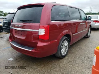 2014 Chrysler Town & Country Touring L 30th Anniversary with VIN 2C4RC1CG2ER328742, listed as a Copart auction lot 57475324 with 118,887 mi miles and Salvage Title. Bid and sale history available at DreamBid. Image 3.
