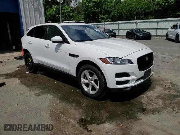 2020 Jaguar F-Pace 25t Premium with VIN SADCJ2FX5LA645580, listed as a Copart auction lot 64662805 with 45,932 mi miles and Salvage title. Bid and sale history available at DreamBid. Image 15.