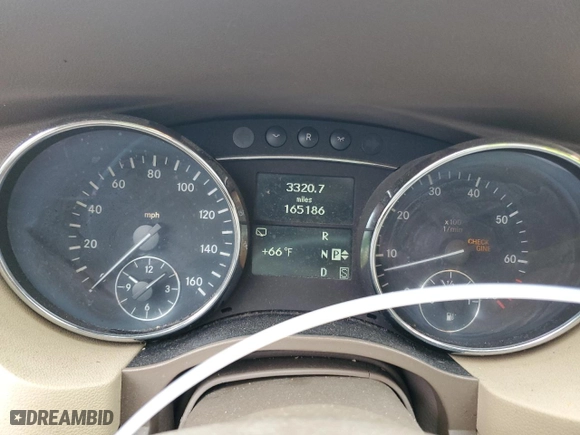 2006 Mercedes-Benz R-Class 3.5L with VIN 4JGCB65E76A019030, listed as a Copart auction lot 79753354 with 165,186 mi miles and Salvage Title. Bid and sale history available at carsss.com. Image 9.