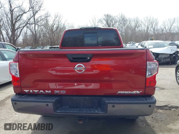 2016 Nissan Titan XD S with VIN 1N6AA1F43GN510841, listed as a IAAI auction lot 41814864 with 163,025 mi miles. Bid and sale history available at carsss.com. Image 17.