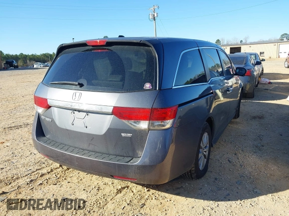 2016 Honda Odyssey EX-L with VIN 5FNRL5H63GB063528, listed as a IAAI auction lot 41757826 with 137,355 mi miles and . Bid and sale history available at DreamBid. Image 4.