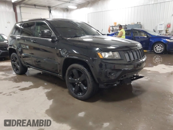 2015 Jeep Grand Cherokee Laredo with VIN 1C4RJFAG3FC115444, listed as a IAAI auction lot 41248211 with 138,828 mi miles. Bid and sale history available at carsss.com. Image 1.
