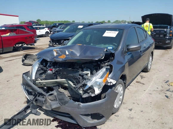 2018 Nissan Versa Sedan SV with VIN 3N1CN7AP1JL800185, listed as a IAAI auction lot 41997116 with 80,257 mi miles. Bid and sale history available at carsss.com. Image 17.