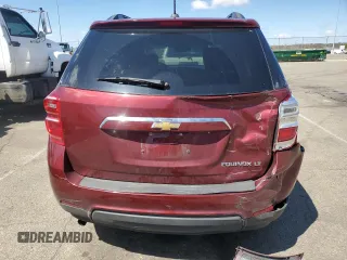2016 Chevrolet Equinox LT with VIN 2GNALCEK7G1177173, listed as a Copart auction lot 53315355 with 172,386 mi miles and Salvage Title. Bid and sale history available at carsss.com. Image 6.