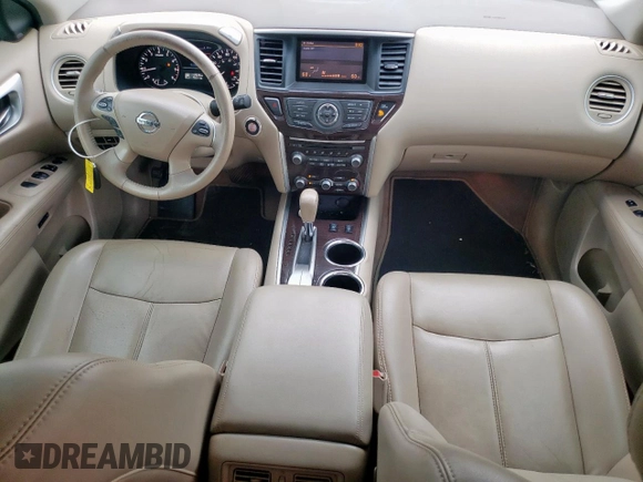 2015 Nissan Pathfinder SV с VIN 5N1AR2MN8FC697478, выставлен на аукционе Copart как лот 56248395 с пробегом 112 625 миль миль и Списание • Salvage title. История ставок и продаж доступна на DreamBid. Изображение 8.