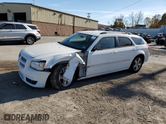 2008 Dodge Magnum SXT with VIN 2D4GZ37V38H206673, listed as a Copart auction lot 78195354 with 51,445 mi miles and Salvage Title. Bid and sale history available at DreamBid. Image 1.