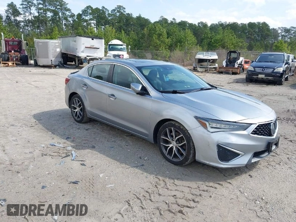2020 Acura ILX w/Premium Pkg with VIN 19UDE2F74LA004006, listed as a IAAI auction lot 41814699 with 73,279 mi miles. Bid and sale history available at carsss.com. Image 1.