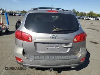2007 Hyundai Santa Fe GLS with VIN 5NMSG13D27H036016, listed as a Copart auction lot 58763905 with 216,880 mi miles and Clean title. Bid and sale history available at DreamBid. Image 6.