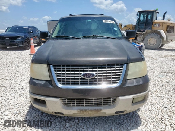 2005 Ford Expedition Eddie Bauer with VIN 1FMFU17575LA13044, listed as a Copart auction lot 59972345 with 238,507 mi miles and Salvage title. Bid and sale history available at DreamBid. Image 5.